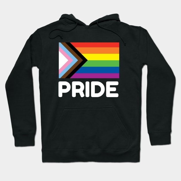 2020 Pride Flag All Inclusive Hoodie by PowderShot